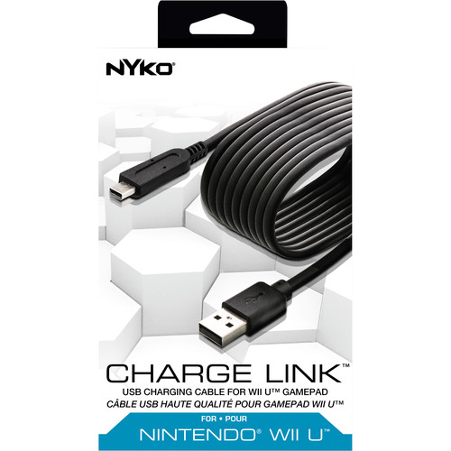 Nyko Charge Link for Nintendo Wii U (9')
