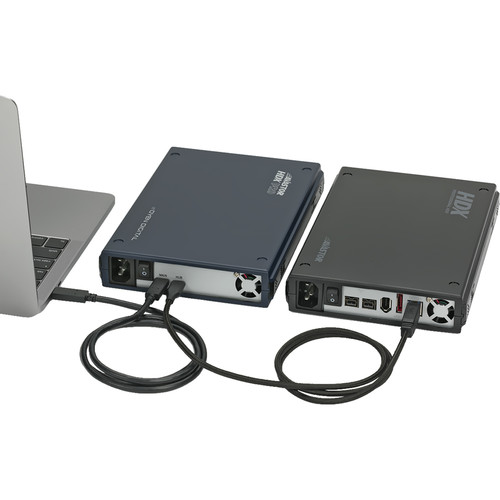 Avastor 12TB HDX Pro USB Type-C External Hard Drive with LockBox