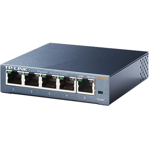 TP-Link TL-SG105 5-Port 10/100/1000 Mb/s Desktop Switch