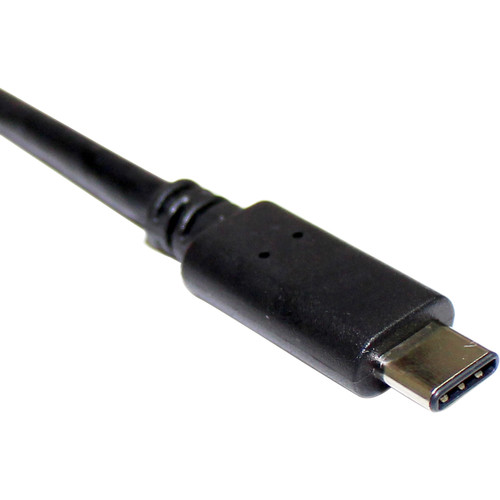 Tera Grand USB 3.1 Gen 2 Type-C to Type-A Charge and Sync Cable (3', Black)