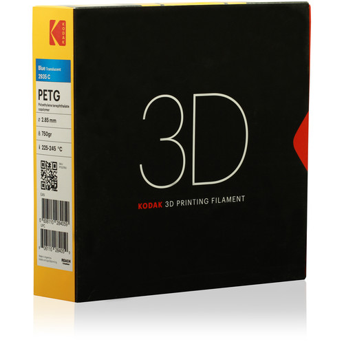 Kodak 2.85mm PETG Filament (750g, Translucent Blue)