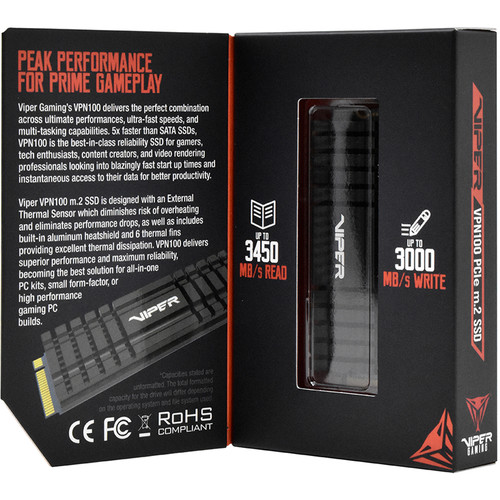 Patriot 512GB VPN100 M.2 2280 PCIe SSD