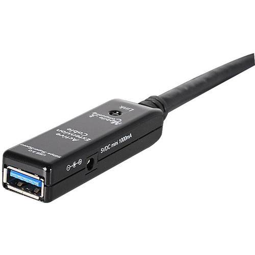 SIIG USB 3.0 Type-A Male to Female Active Repeater Cable (49')
