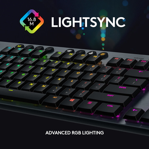 Logitech G G915 LIGHTSPEED Wireless RGB Mechanical Gaming Keyboard (GL Linear)