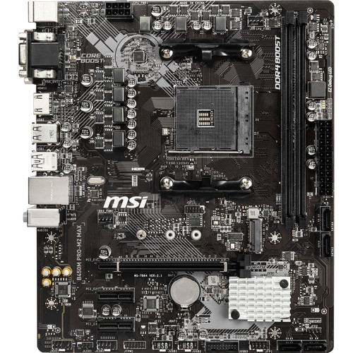 MSI B450M PRO-M2 MAX AM4 Micro-ATX Motherboard