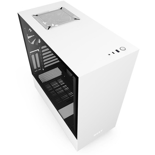 NZXT H510i Mid-Tower Case (Matte White)