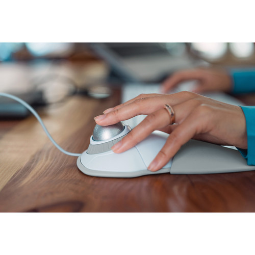 Kensington Orbit Trackball with Scroll Ring (White)