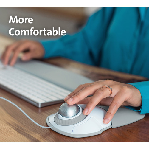 Kensington Orbit Trackball with Scroll Ring (White)