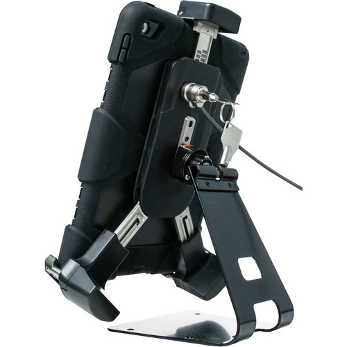 CTA Digital Tri-Grip Tablet Security Clasp with Quick-Connect Base