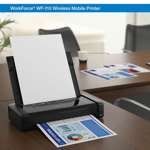 Epson WorkForce WF-110 Wireless Mobile Inkjet Printer