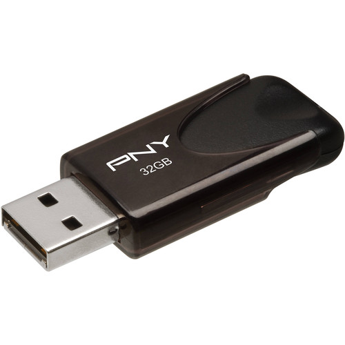 PNY Technologies 32GB Attache 4 USB 2.0 Type-A Flash Drive