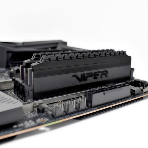 Patriot Viper 4 Blackout Series 16GB DDR4 3600 MHz UDIMM Memory Kit (2 x 8GB)