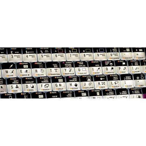 LogicKeyboard Adobe Photographer ASTRA Backlit Keyboard (Windows, US English)