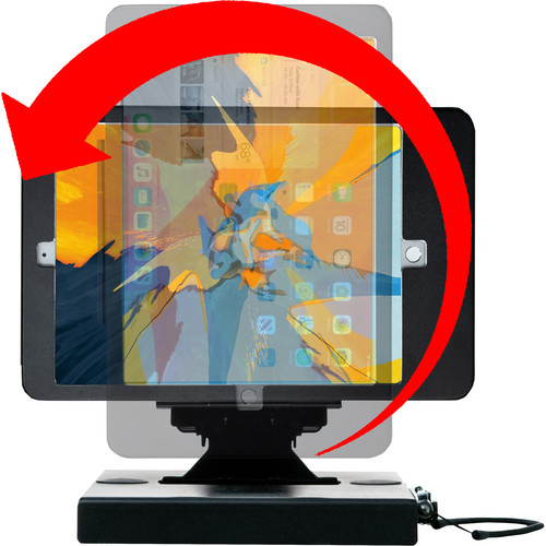 CTA Digital Flat-Folding Tabletop Security Stand for iPad Air 3, iPad Pro 10.5