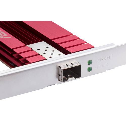 ASUS XG-C100F 10 Gb/s PCI-E Network Adapter with Fiber/DAC SFP+ Port