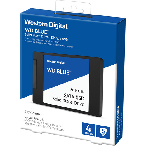 WD 4TB Blue 3D NAND SATA III 2.5