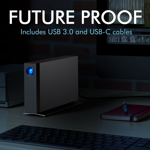 LaCie 14TB d2 Professional USB 3.1 Type-C External Hard Drive