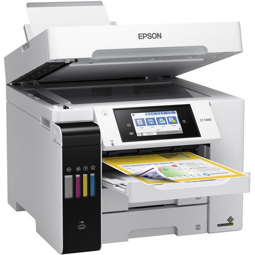 Epson EcoTank Pro ET-5880 All-in-One Cartridge-Free Supertank Printer with PCL Support