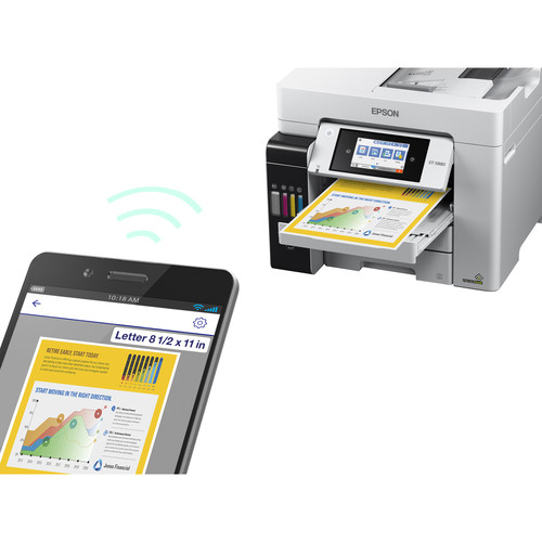 Epson EcoTank Pro ET-5880 All-in-One Cartridge-Free Supertank Printer with PCL Support