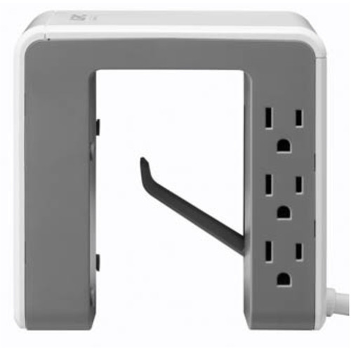 APC Essential SurgeArrest 6-Outlet Surge Protector with USB Type-A & C Ports (120V, White)