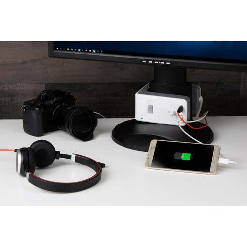 APC Essential SurgeArrest 6-Outlet Surge Protector with USB Type-A & C Ports (120V, White)