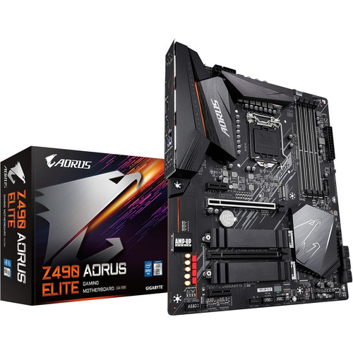 Gigabyte Z490 AORUS ELITE LGA 1200 ATX Motherboard