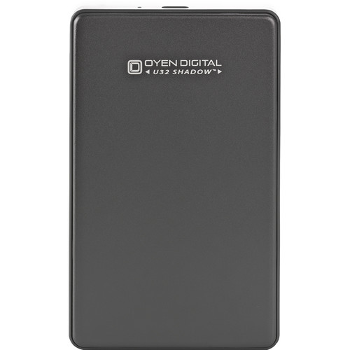 Oyen Digital 2TB U32 Shadow USB 3.2 Gen 2 Type-C Portable Solid State Drive
