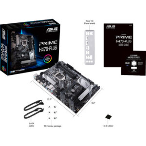 ASUS Prime H470-PLUS/CSM LGA 1200 ATX Motherboard