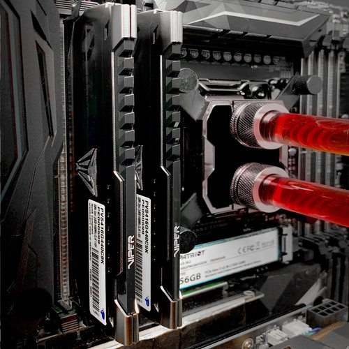 Patriot 64GB Viper Steel DDR4 3000 MHz UDIMM Memory Kit (2 x 32GB)