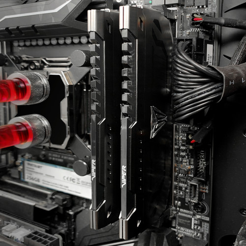 Patriot 64GB Viper Steel DDR4 3600 MHz UDIMM Memory Kit (2 x 32GB)