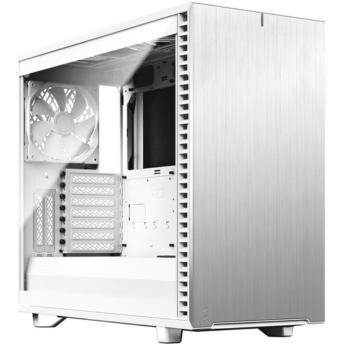Fractal Design Define 7 Mid-Tower Case (Clear Window, White)