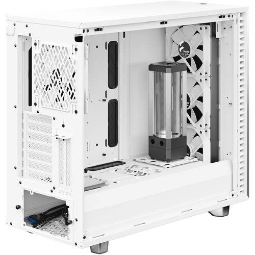 Fractal Design Define 7 Mid-Tower Case (Clear Window, White)