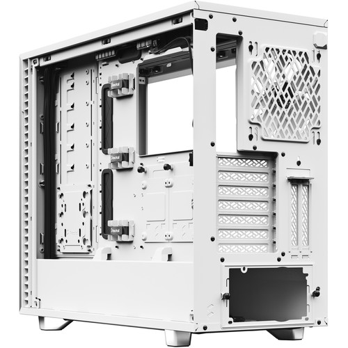 Fractal Design Define 7 Mid-Tower Case (Clear Window, White)