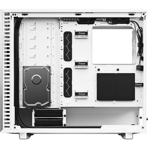 Fractal Design Define 7 Mid-Tower Case (Clear Window, White)