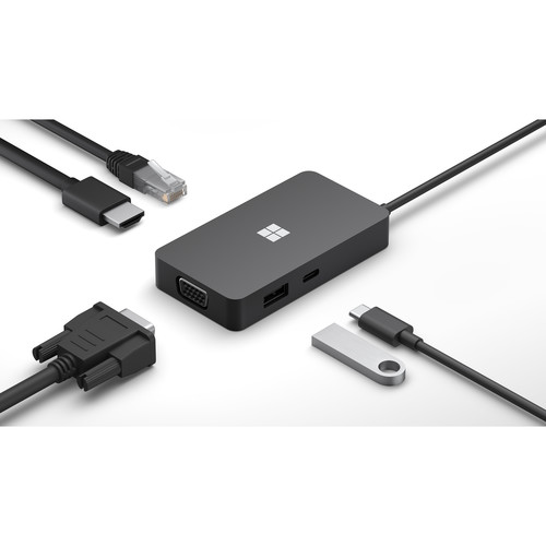 Microsoft USB Type-C Travel Hub with Power Passthrough