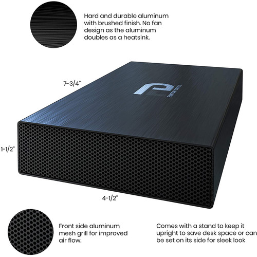 Fantom 16TB G-Force Quad Pro 7200 rpm External Hard Drive (USB 3.0/eSATA/FireWire 400/800)