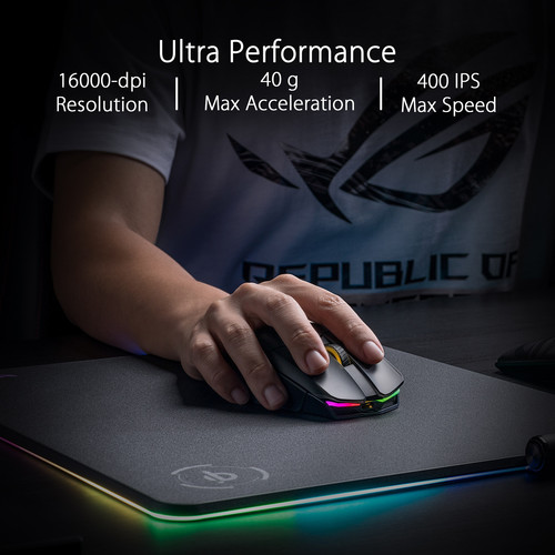 ASUS Republic of Gamers Chakram RGB Wireless Gaming Mouse