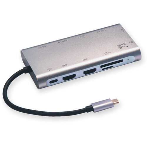 SMK-Link VP6950 USB Type-C 100W Mini Docking Station with Triple Video Out