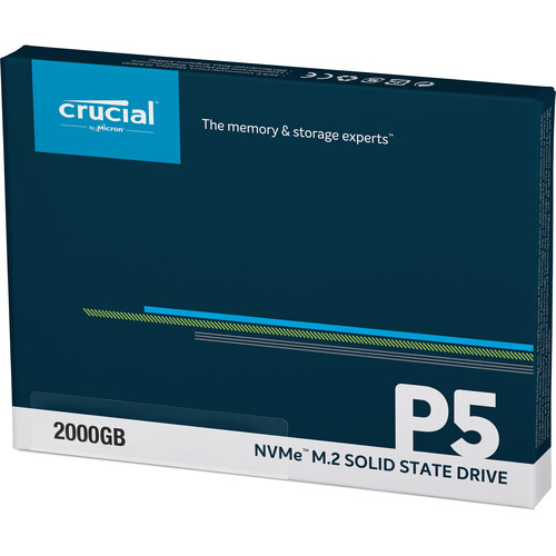 Crucial 2TB P5 NVMe PCIe M.2 Internal SSD