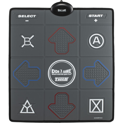 HYPERKIN DDR Game Tough Super Deluxe Dance Pad for PC/Wii/PS2/PS1/Xbox