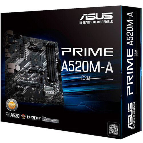 ASUS PRIME A520M-A/CSM AM4 Micro-ATX Motherboard