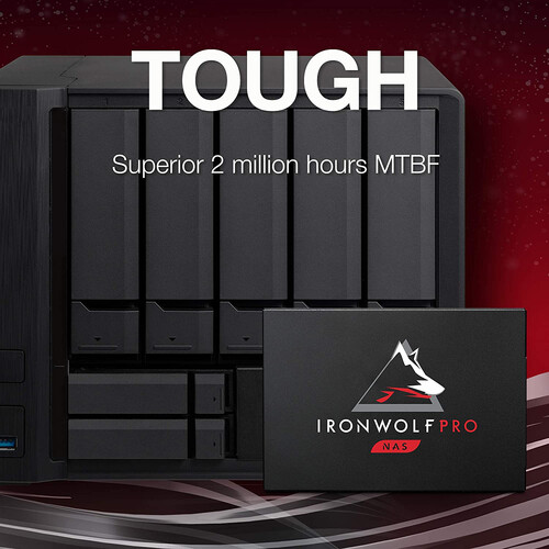 Seagate 3.84TB IronWolf Pro 125 SATA III 2.5