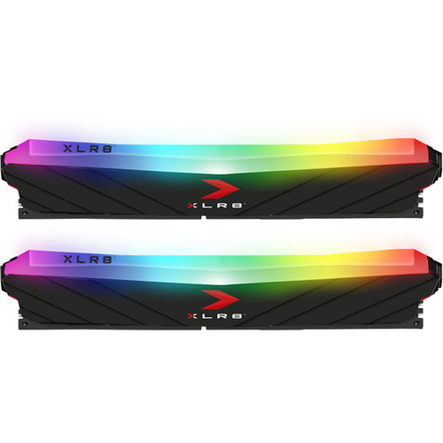 PNY Technologies 16GB XLR8 Gaming EPIC-X RGB 3200 MHz Desktop Memory Kit (2 x 8GB)