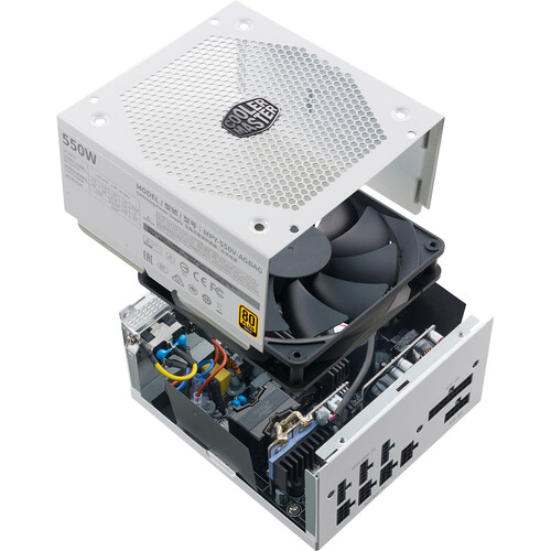 Cooler Master V550 Gold V2 550W 80 PLUS Gold Modular Power Supply (White)