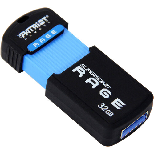 Patriot 32GB Supersonic Rage USB 3.2 Gen 1 Flash Drive