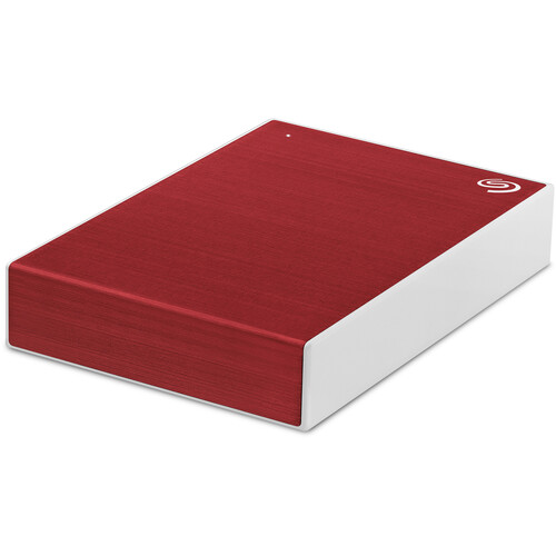Seagate 4TB One Touch USB 3.2 Gen 1 External Hard Drive (Red)