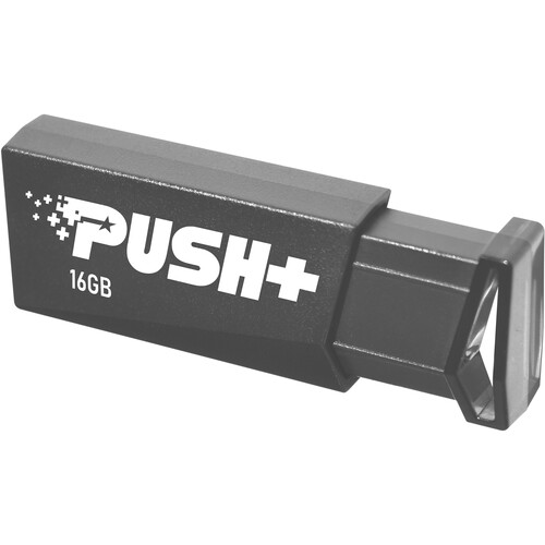 Patriot 16GB Push+ USB 3.2 Gen 1 Flash Drive