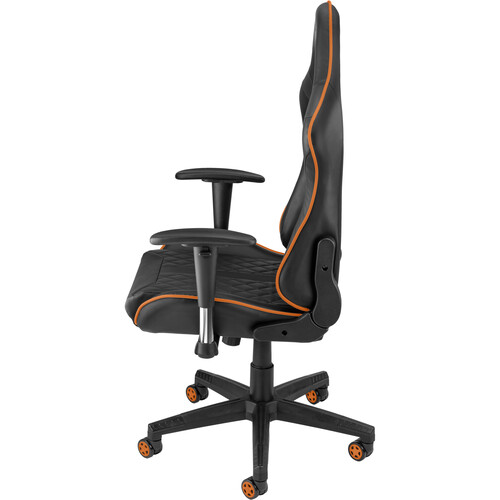 Spieltek 100 Series Gaming Chair (Black & Orange)