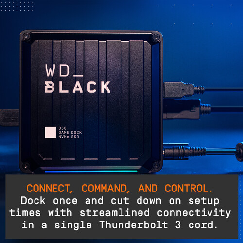 WD 2TB WD_BLACK D50 Game Dock NVMe SSD