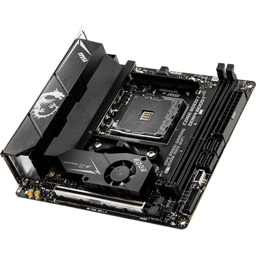 MSI MPG B550I Gaming Edge Max Wi-Fi AM4 Mini-ITX Motherboard